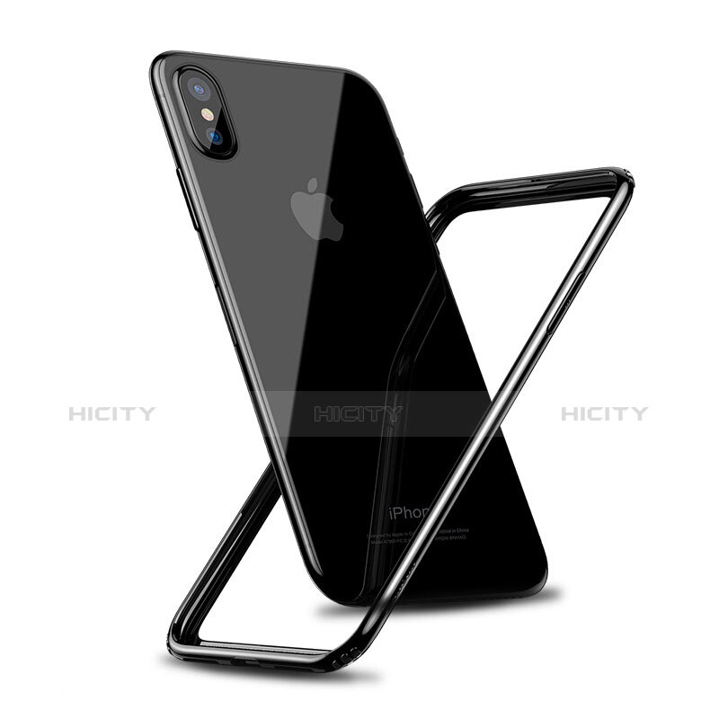 Apple iPhone X用バンパーケース Gel アップル ブラック