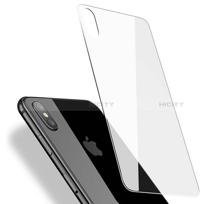 Apple iPhone X用強化ガラス 背面保護フィルム B07 アップル クリア