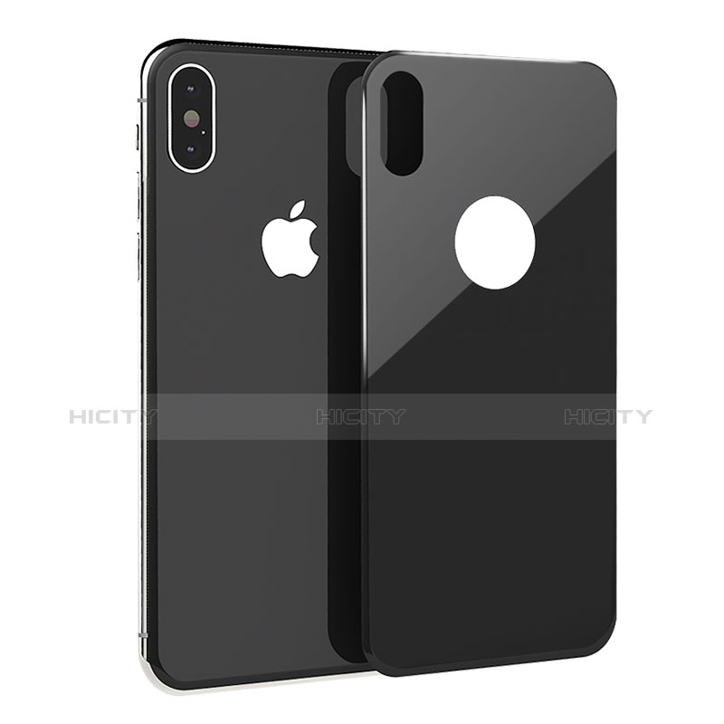 Apple iPhone X用強化ガラス 背面保護フィルム B01 アップル クリア