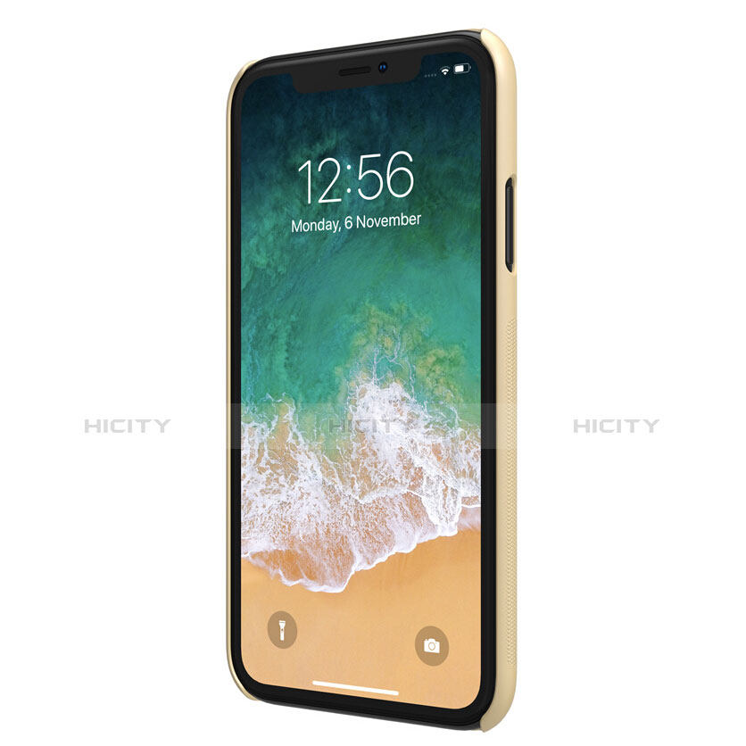 Apple iPhone XR用ハードケース プラスチック 質感もマット アップル ゴールド