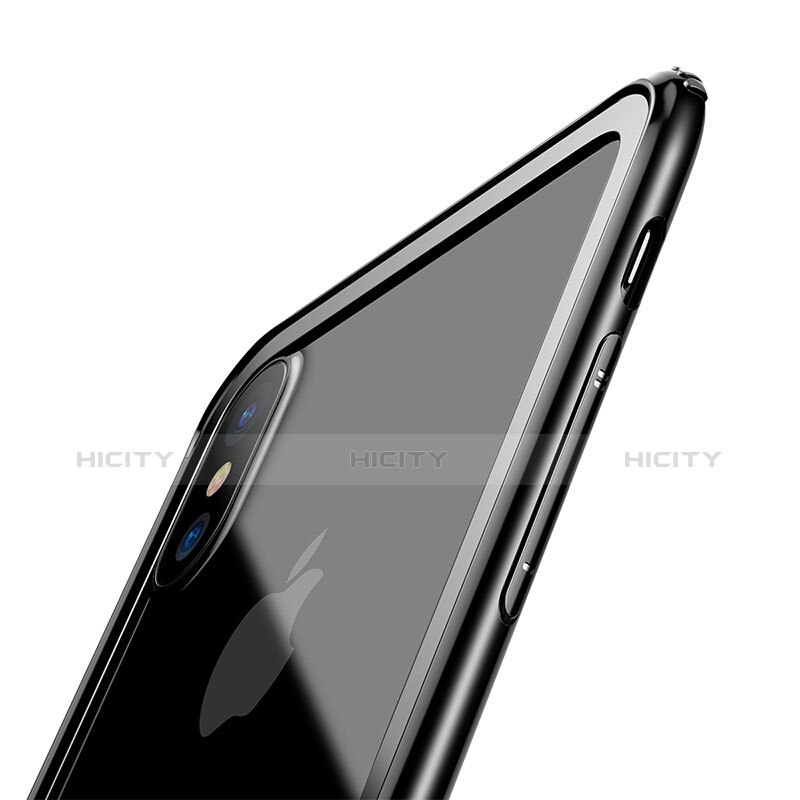 Apple iPhone Xs用バンパーケース Gel アップル ブラック