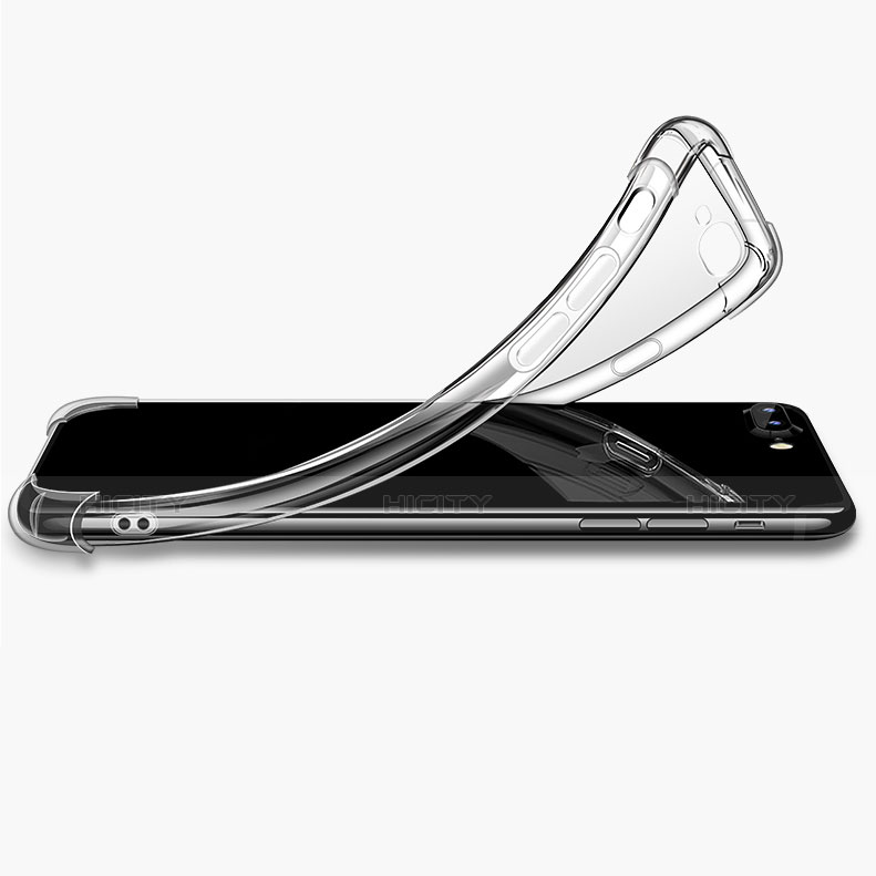 Apple iPhone Xs Max用極薄ソフトケース シリコンケース 耐衝撃 全面保護 クリア透明 T25 アップル クリア