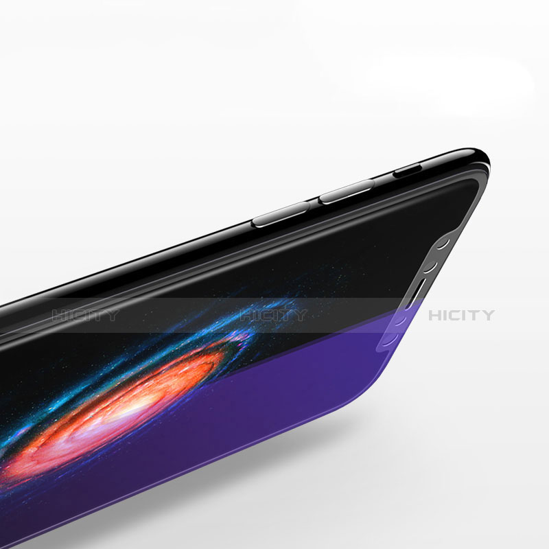 Apple iPhone Xs Max用強化ガラス フル液晶保護フィルム アップル ブラック