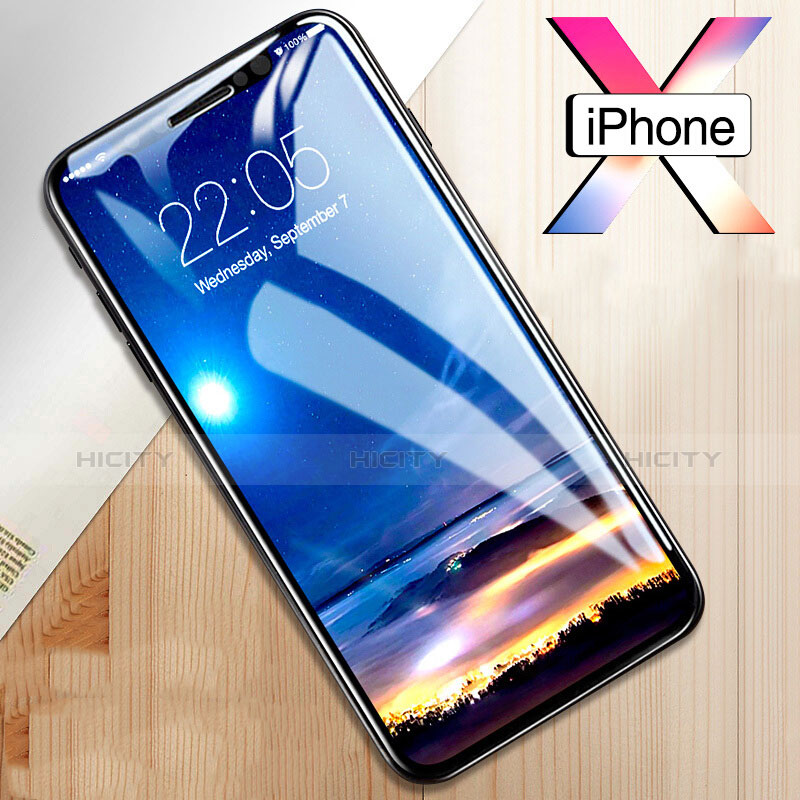 Apple iPhone Xs Max用強化ガラス 液晶保護フィルム F04 アップル クリア