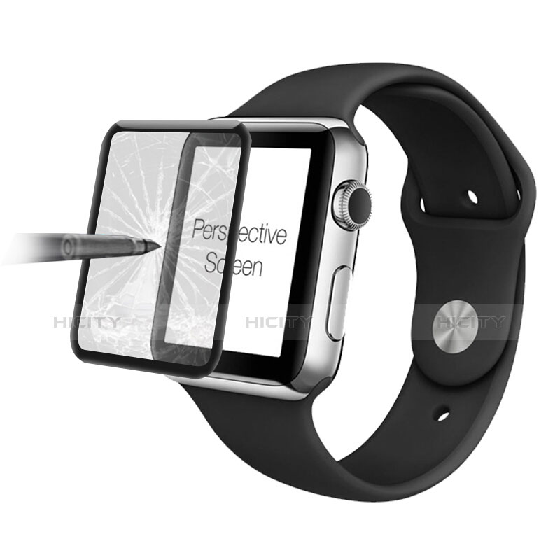 Apple iWatch 3 38mm用強化ガラス 液晶保護フィルム F03 アップル クリア