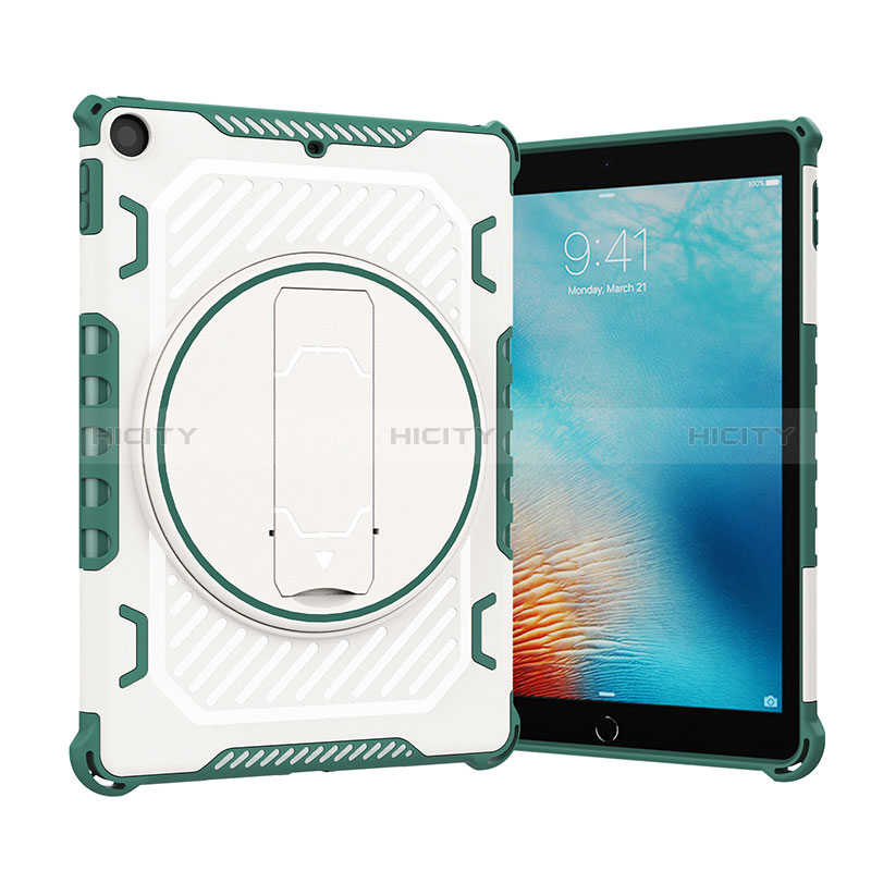 Apple New iPad 9.7 (2017)用ハイブリットバンパーケース スタンド プラスチック 兼シリコーン カバー L09 アップル 