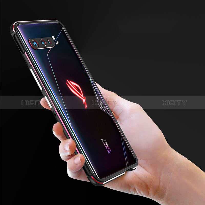 Asus ROG Phone 3用ケース 高級感 手触り良い アルミメタル 製の金属製 バンパー カバー Asus 