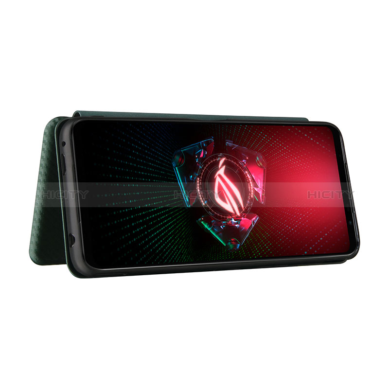 Asus ROG Phone 5 Ultimate用手帳型 レザーケース スタンド カバー L04Z Asus 