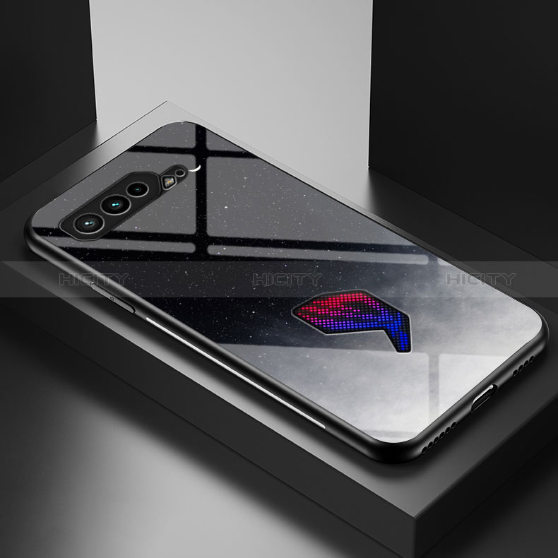 Asus ROG Phone 5s用ハイブリットバンパーケース プラスチック パターン 鏡面 カバー LS2 Asus 