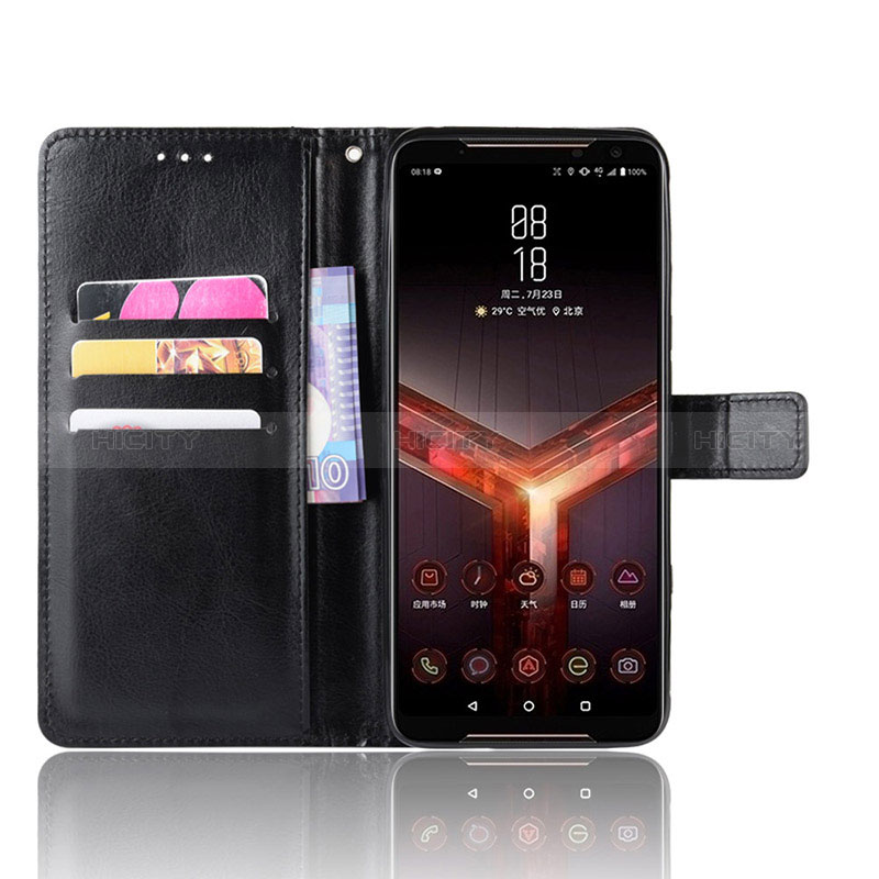 Asus ROG Phone II ZS660KL用手帳型 レザーケース スタンド カバー BY5 Asus 