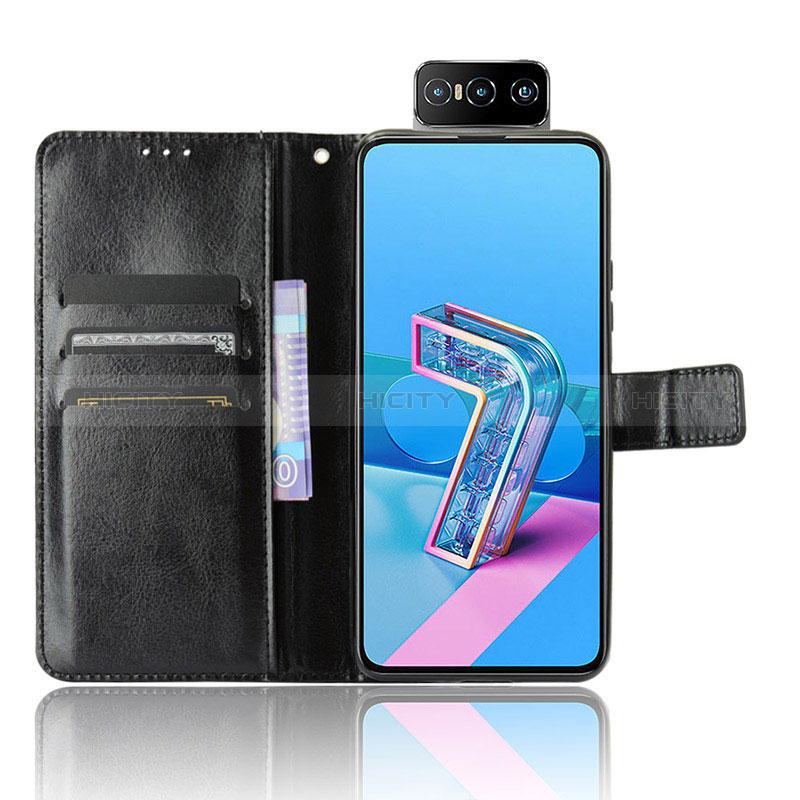 Asus Zenfone 7 Pro ZS671KS用手帳型 レザーケース スタンド カバー BY5 Asus 