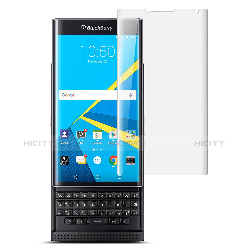 Blackberry Priv用強化ガラス 液晶保護フィルム T02 Blackberry クリア