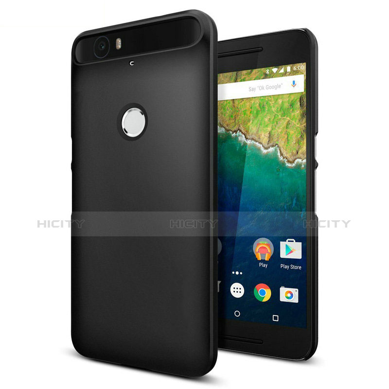 Google Nexus 6P用ハードケース プラスチック 質感もマット M01 グーグル ブラック