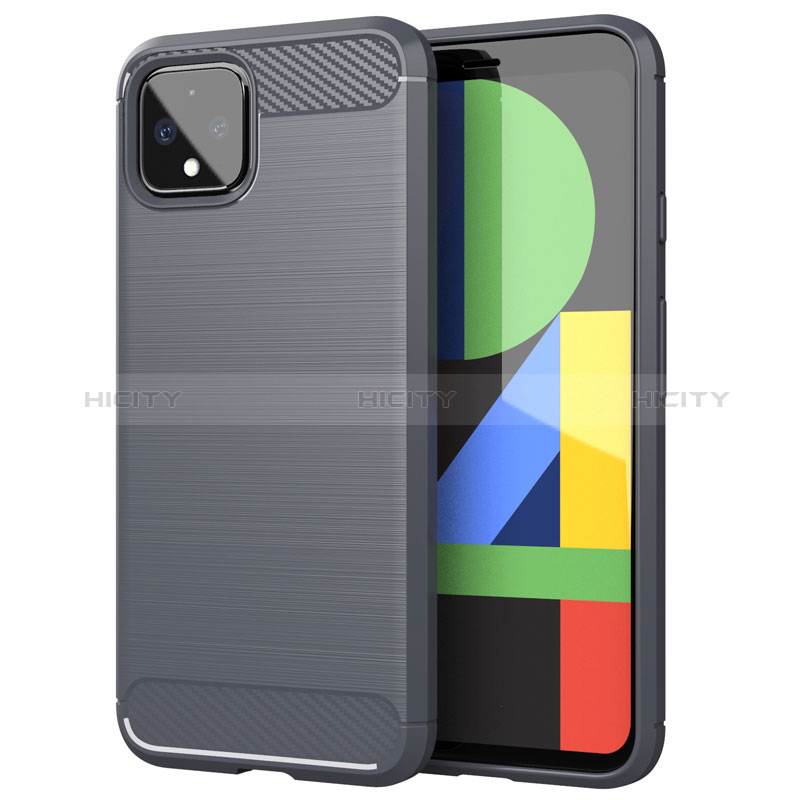 Google Pixel 4用シリコンケース ソフトタッチラバー ライン カバー グーグル 