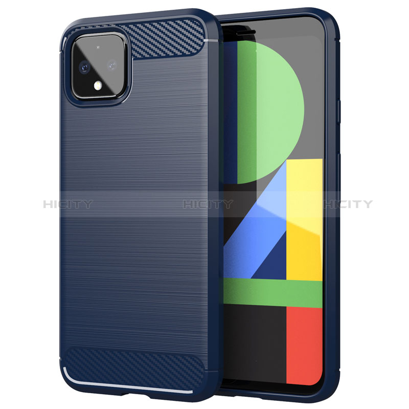 Google Pixel 4用シリコンケース ソフトタッチラバー ライン カバー グーグル 