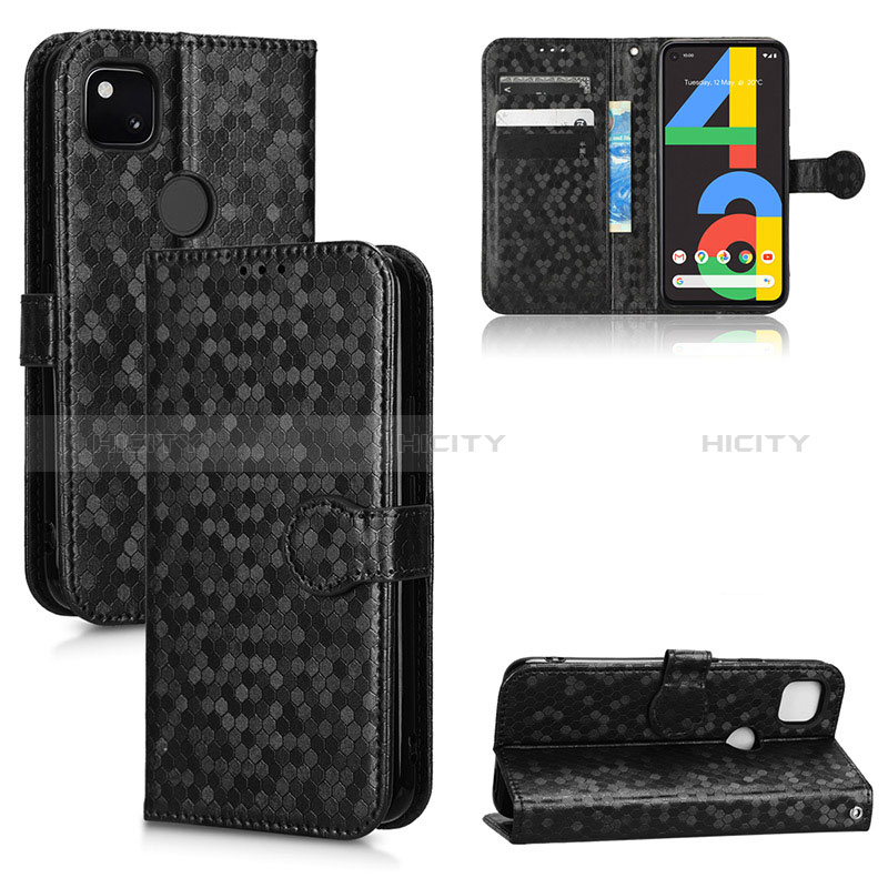 Google Pixel 4a用手帳型 レザーケース スタンド カバー C01X グーグル 