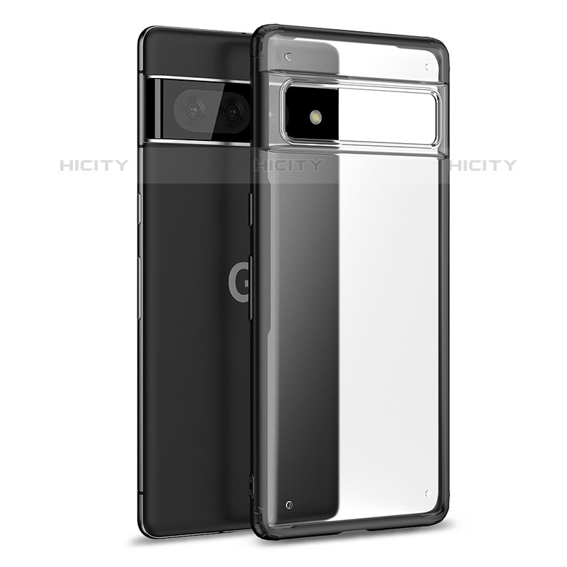 Google Pixel 7 5G用ハイブリットバンパーケース クリア透明 プラスチック カバー WL1 グーグル 