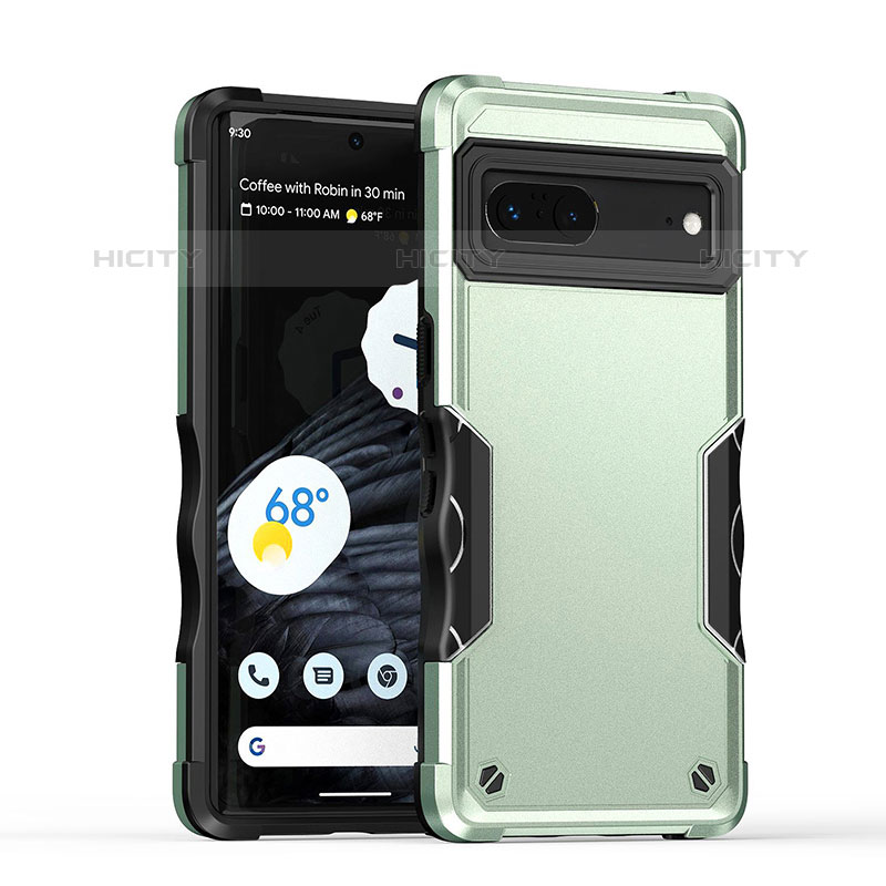 Google Pixel 7 5G用ハイブリットバンパーケース プラスチック 兼シリコーン カバー QW1 グーグル 