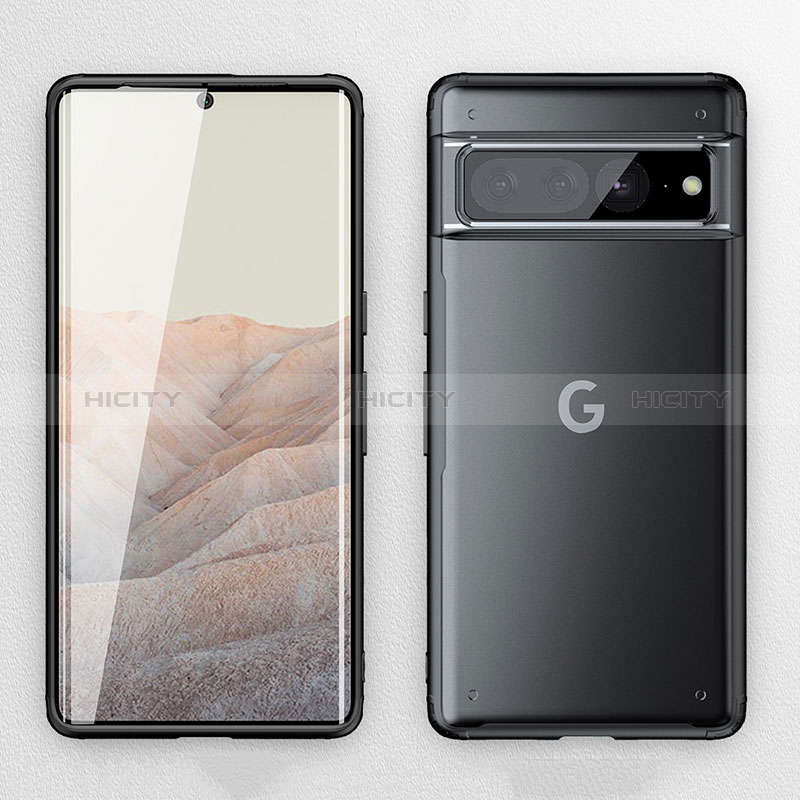 Google Pixel 7 Pro 5G用ハイブリットバンパーケース クリア透明 プラスチック カバー WL1 グーグル 