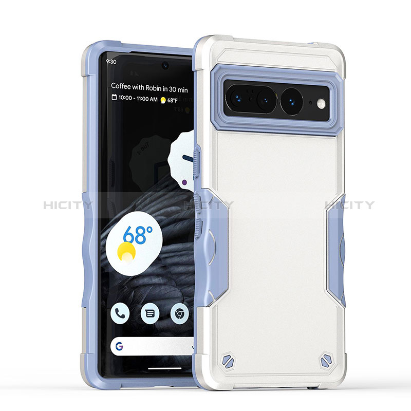 Google Pixel 7 Pro 5G用ハイブリットバンパーケース プラスチック 兼シリコーン カバー QW1 グーグル 