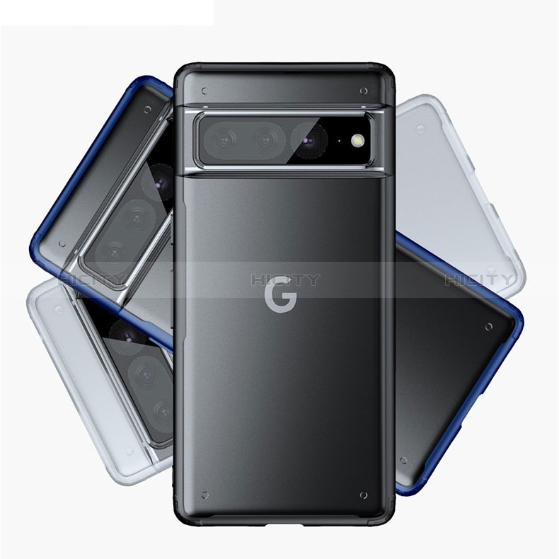 Google Pixel 7 Pro 5G用極薄ソフトケース シリコンケース 耐衝撃 全面保護 クリア透明 H03 グーグル 