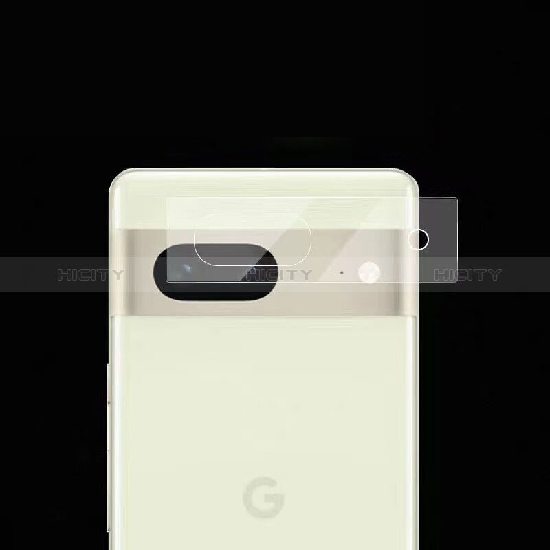 Google Pixel 7a 5G用強化ガラス カメラプロテクター カメラレンズ 保護ガラスフイルム C01 グーグル クリア
