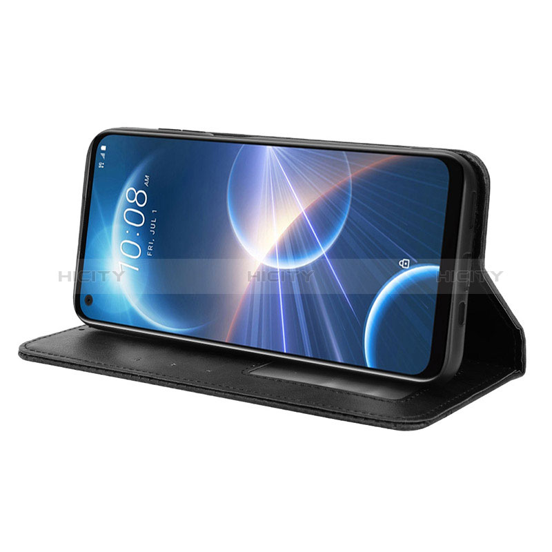 HTC Desire 22 Pro 5G用手帳型 レザーケース スタンド カバー BY4 HTC 