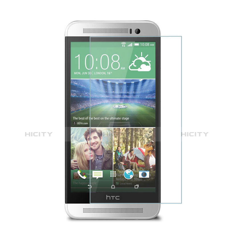 HTC One E8用強化ガラス 液晶保護フィルム HTC クリア