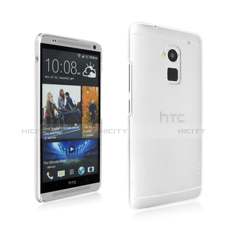 HTC One Max用ハードケース クリスタル クリア透明 HTC クリア