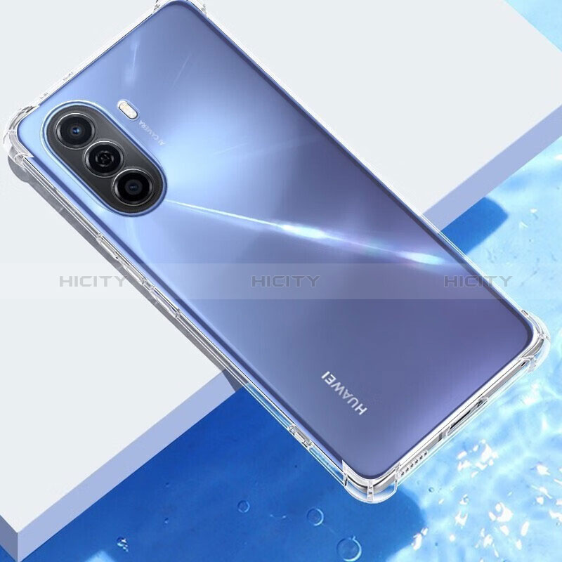 Huawei Enjoy 50用極薄ソフトケース シリコンケース 耐衝撃 全面保護 クリア透明 T03 ファーウェイ クリア