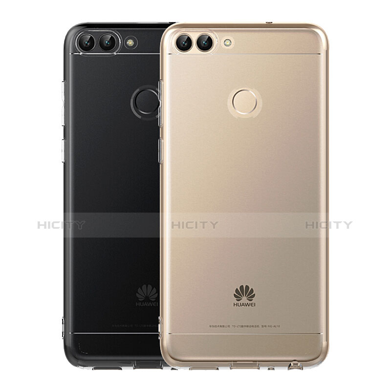 Huawei Enjoy 7S用極薄ソフトケース シリコンケース 耐衝撃 全面保護 クリア透明 カバー ファーウェイ クリア