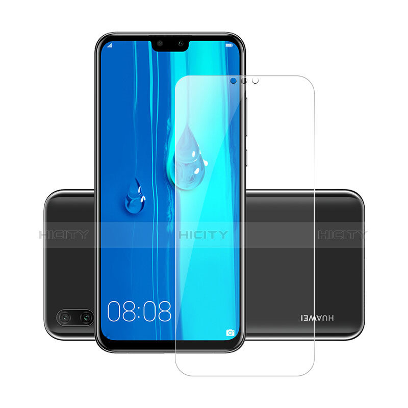 Huawei Enjoy 9 Plus用極薄ソフトケース シリコンケース 耐衝撃 全面保護 クリア透明 アンド液晶保護フィルム ファーウェイ クリア