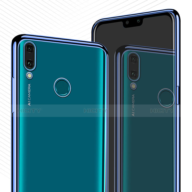 Huawei Enjoy 9 Plus用極薄ソフトケース シリコンケース 耐衝撃 全面保護 クリア透明 H02 ファーウェイ 