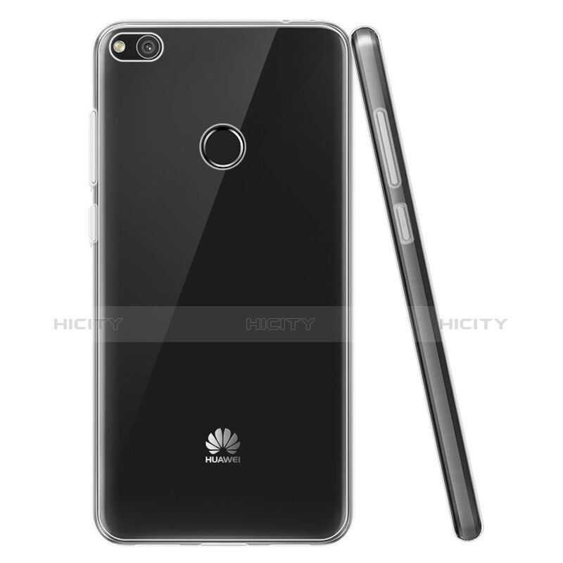 Huawei GR3 (2017)用極薄ソフトケース シリコンケース 耐衝撃 全面保護 クリア透明 T02 ファーウェイ クリア