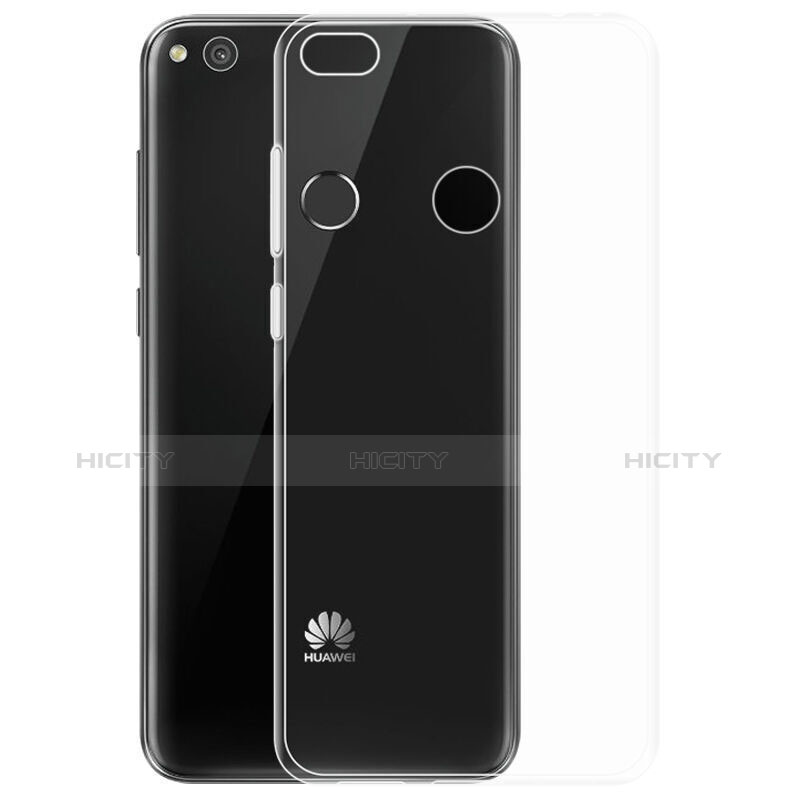 Huawei GR3 (2017)用極薄ソフトケース シリコンケース 耐衝撃 全面保護 クリア透明 T02 ファーウェイ クリア