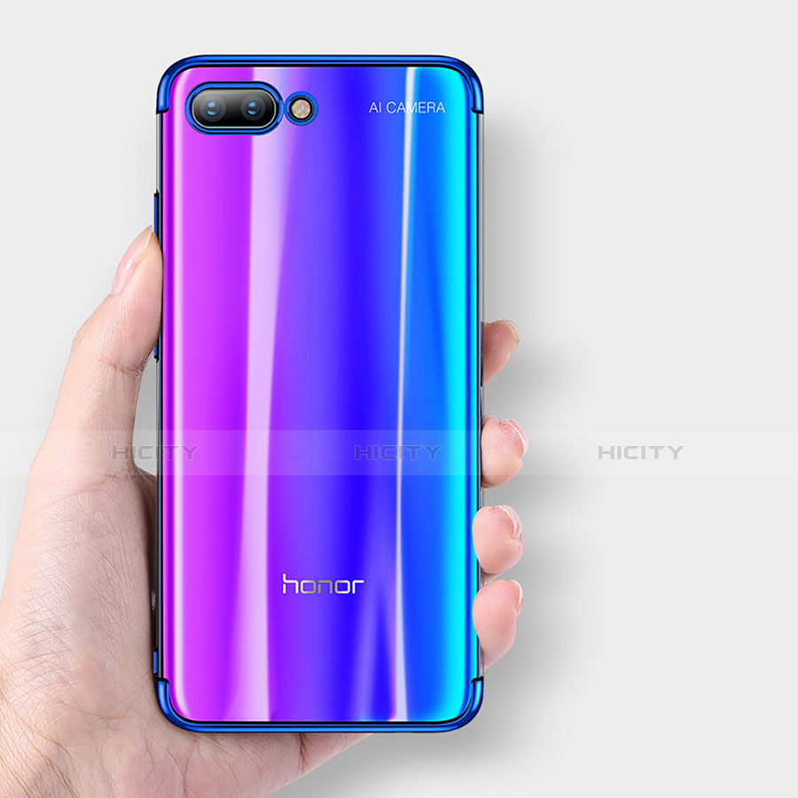 Huawei Honor 10用極薄ソフトケース シリコンケース 耐衝撃 全面保護 クリア透明 H03 ファーウェイ 