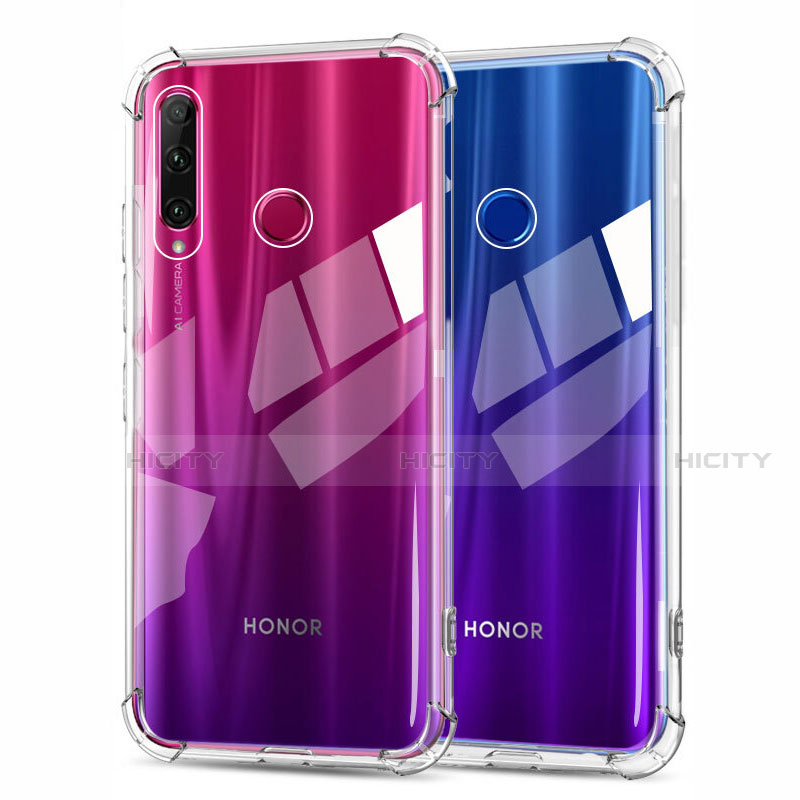 Huawei Honor 10i用極薄ソフトケース シリコンケース 耐衝撃 全面保護 クリア透明 K05 ファーウェイ クリア