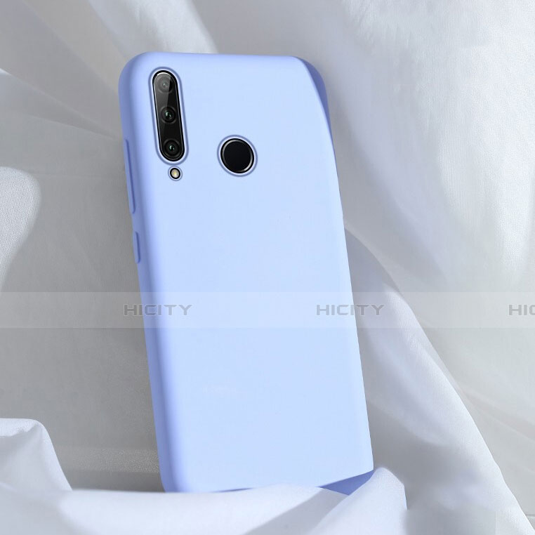 Huawei Honor 20E用360度 フルカバー極薄ソフトケース シリコンケース 耐衝撃 全面保護 バンパー C01 ファーウェイ ブルー