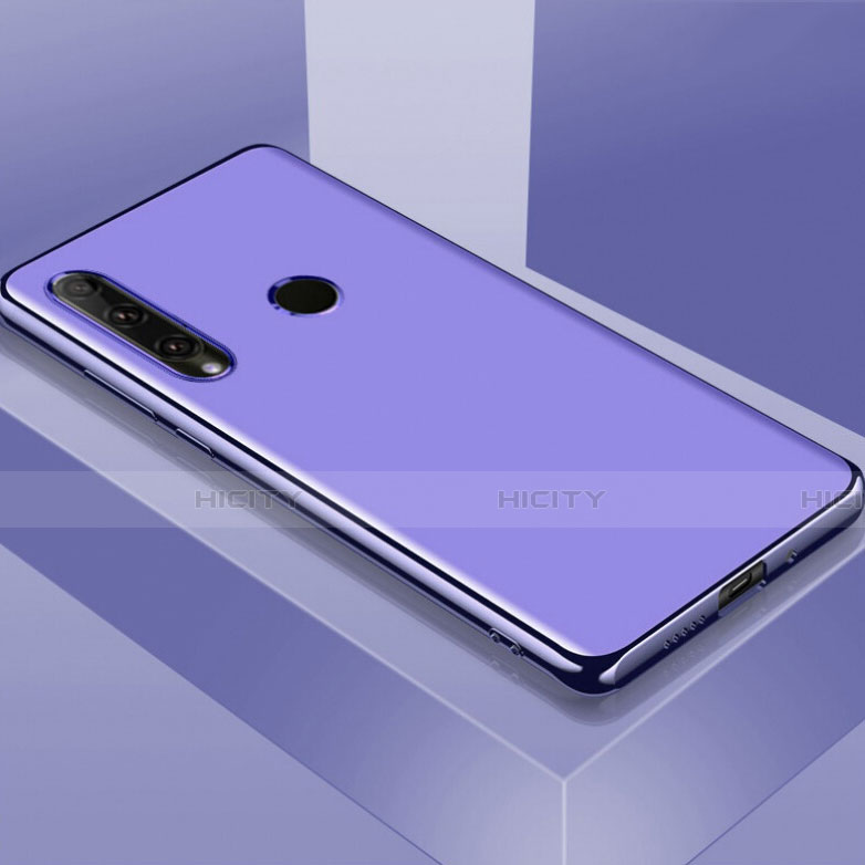 Huawei Honor 20E用360度 フルカバー極薄ソフトケース シリコンケース 耐衝撃 全面保護 バンパー C05 ファーウェイ パープル