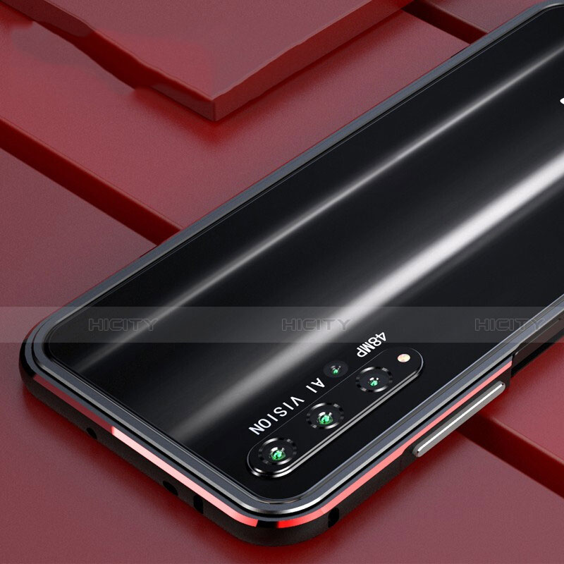 Huawei Honor 20S用ケース 高級感 手触り良い アルミメタル 製の金属製 バンパー カバー T01 ファーウェイ 