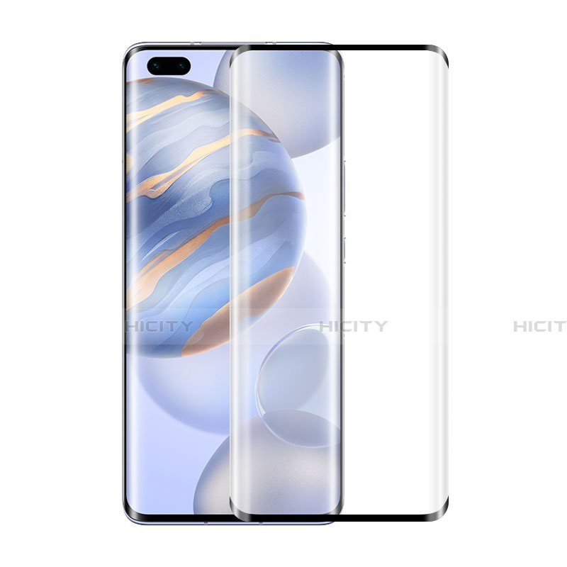 Huawei Honor 30 Pro+ Plus用強化ガラス フル液晶保護フィルム ファーウェイ ブラック