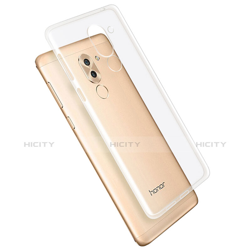 Huawei Honor 6X Pro用極薄ソフトケース シリコンケース 耐衝撃 全面保護 クリア透明 カバー ファーウェイ クリア