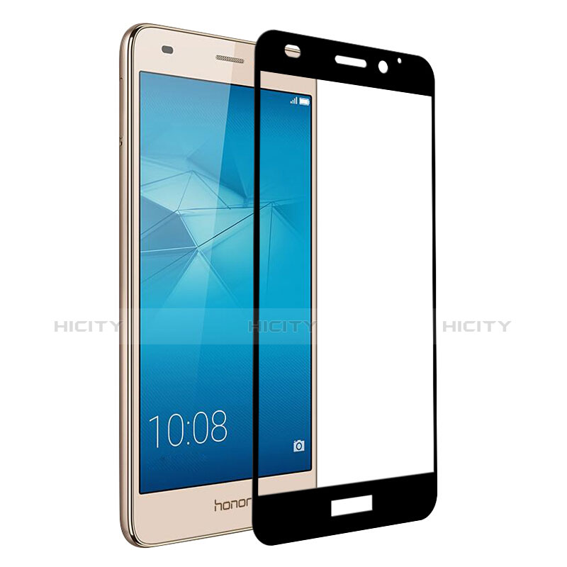 Huawei Honor 7 Lite用強化ガラス フル液晶保護フィルム ファーウェイ ブラック