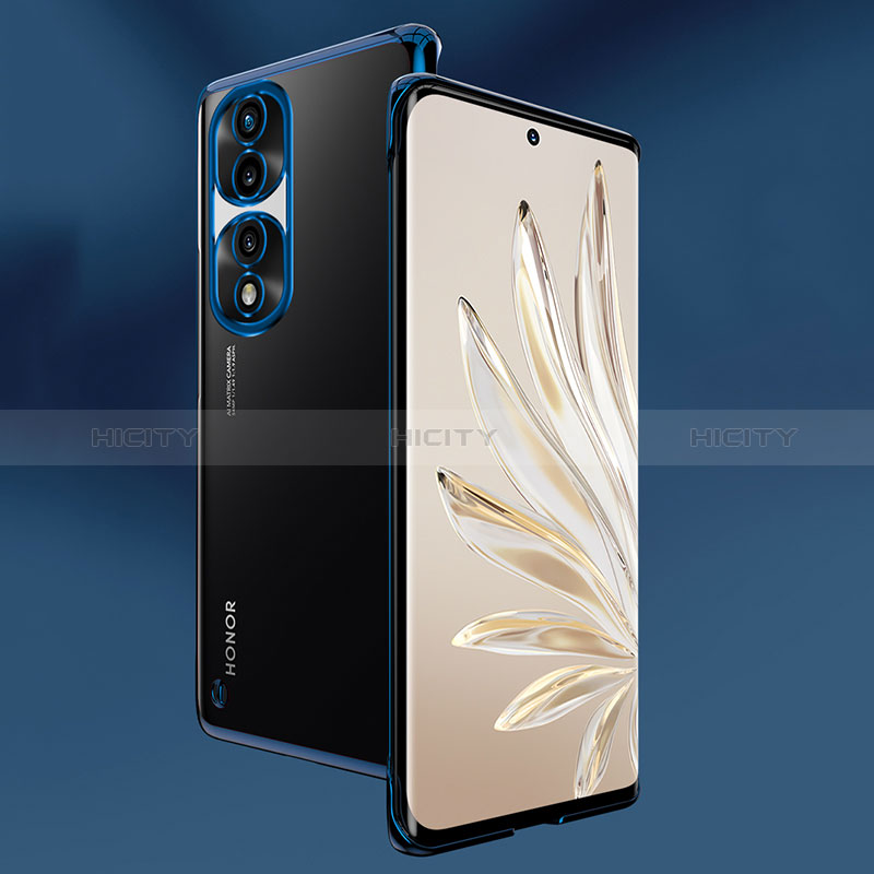 Huawei Honor 70 Pro 5G用ハードカバー クリスタル クリア透明 フレームレス H03 ファーウェイ 