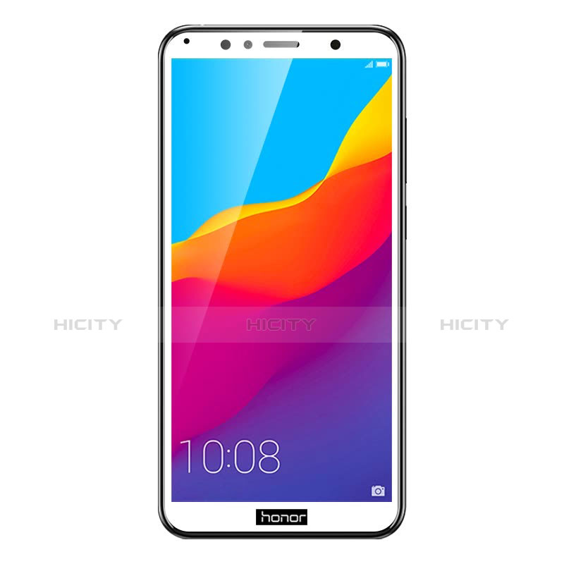 Huawei Honor 7A用強化ガラス フル液晶保護フィルム ファーウェイ ホワイト