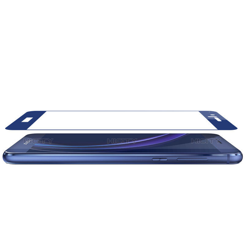 Huawei Honor 8用強化ガラス フル液晶保護フィルム ファーウェイ ネイビー