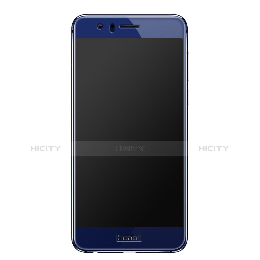 Huawei Honor 8用強化ガラス フル液晶保護フィルム F02 ファーウェイ ネイビー