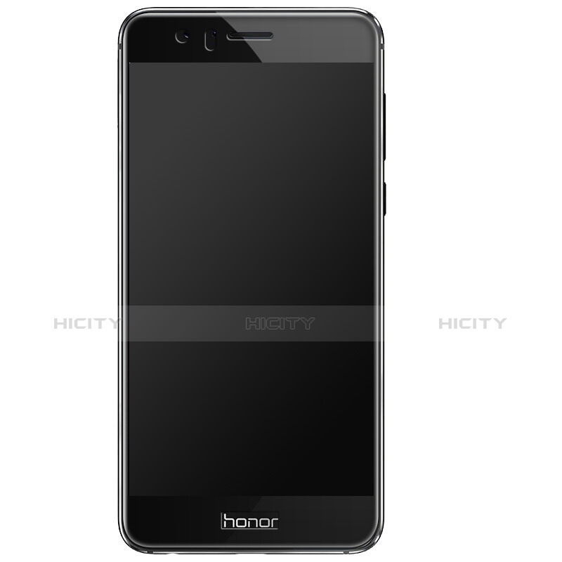 Huawei Honor 8用強化ガラス フル液晶保護フィルム F02 ファーウェイ ブラック