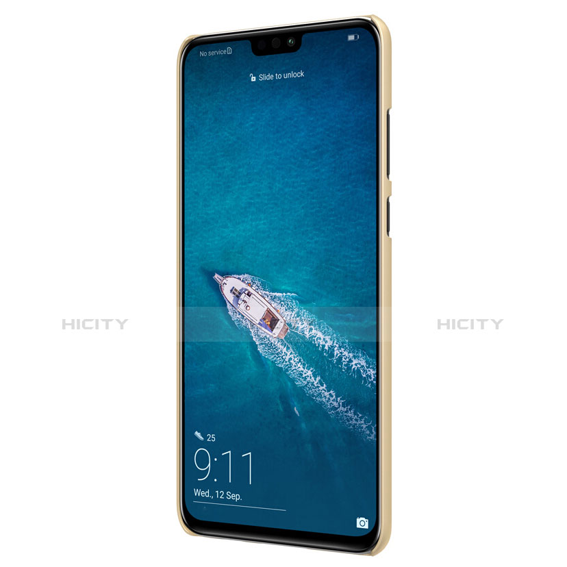 Huawei Honor 8X用ハードケース プラスチック 質感もマット ファーウェイ ゴールド