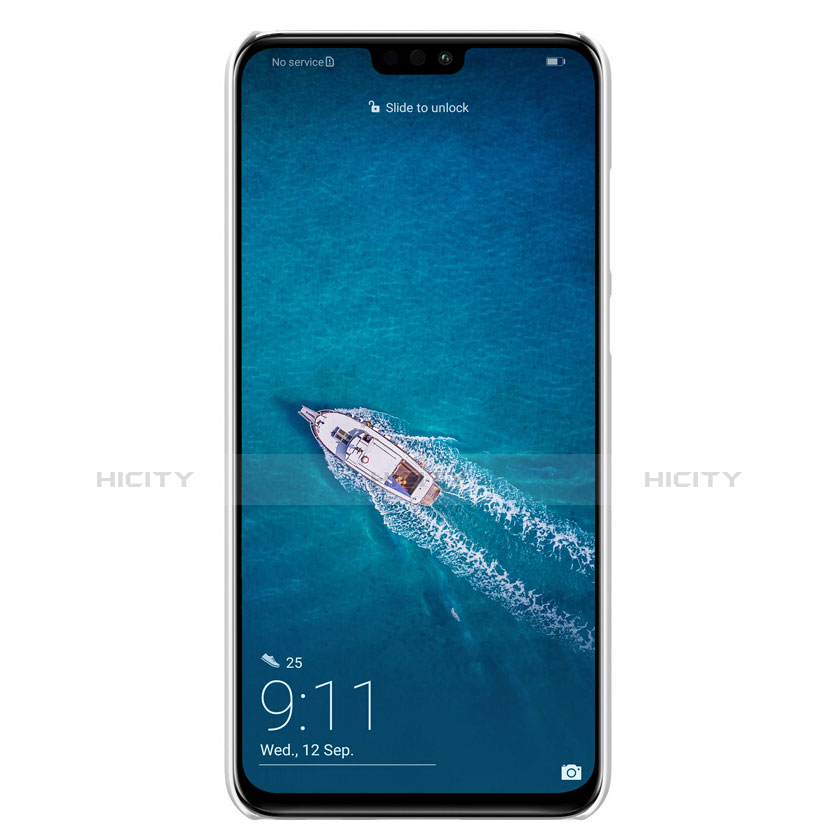 Huawei Honor 8X用ハードケース プラスチック 質感もマット ファーウェイ ホワイト